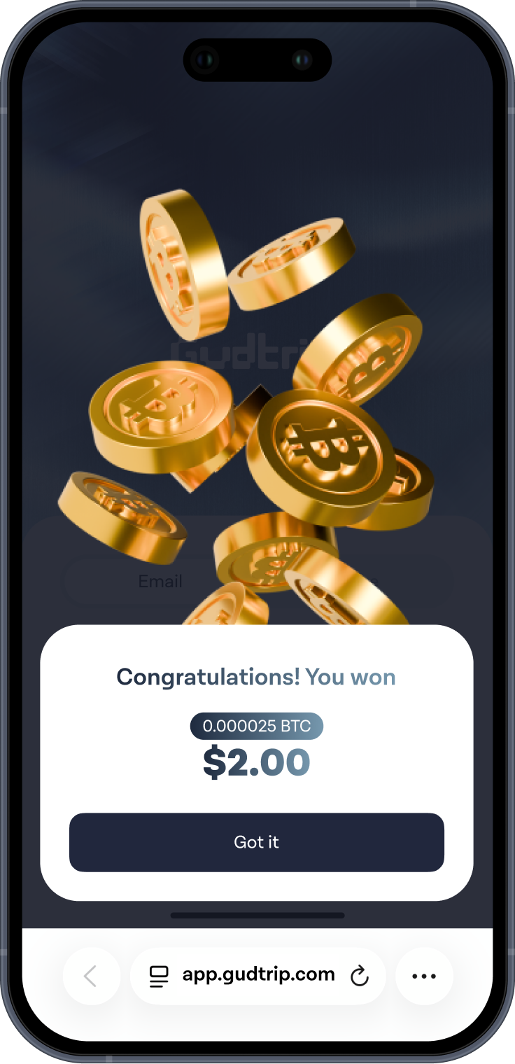 Reveal Bitcoin Rewards